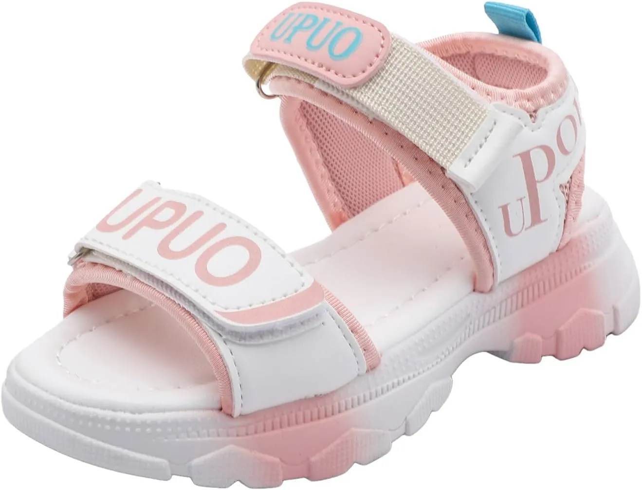 Soft Rubber Princess Flat Shoes Shoes Comfortable Soft Sole Sandals Fashionable Open Toe Thick Sole Children Sandals Athletic Lightweight