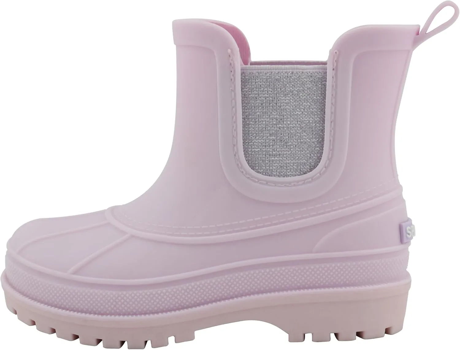 Sperry Toddler Chelsea Rain Boots, Waterproof Rubber Kids Rainboot, Girls/Boys Light Water Shoes for Muddy Park/Hiking
