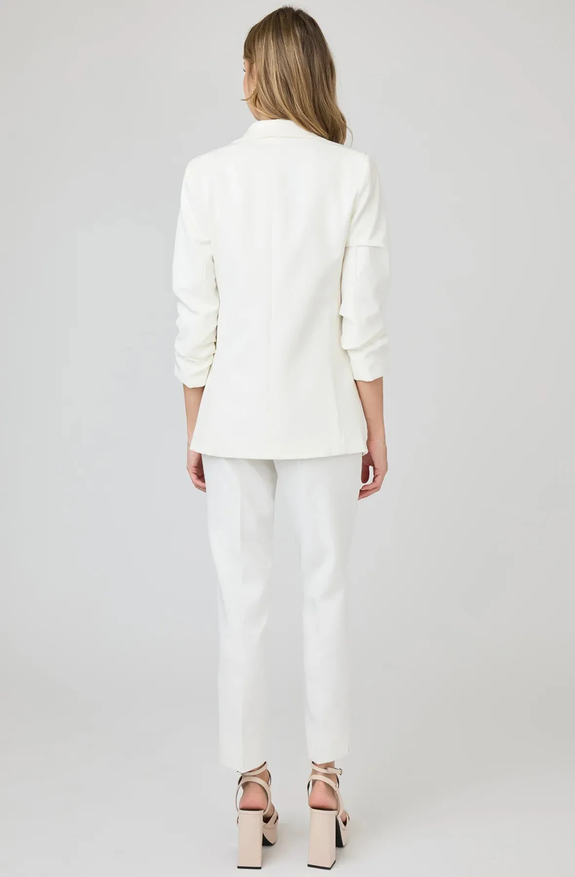 Tailored Slim Pant with Side Slit Hem