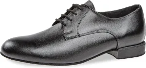 TANZSCHUHMANUFAKTUR Men's Standard & Latin Dance Shoe, Black, 9 Wide