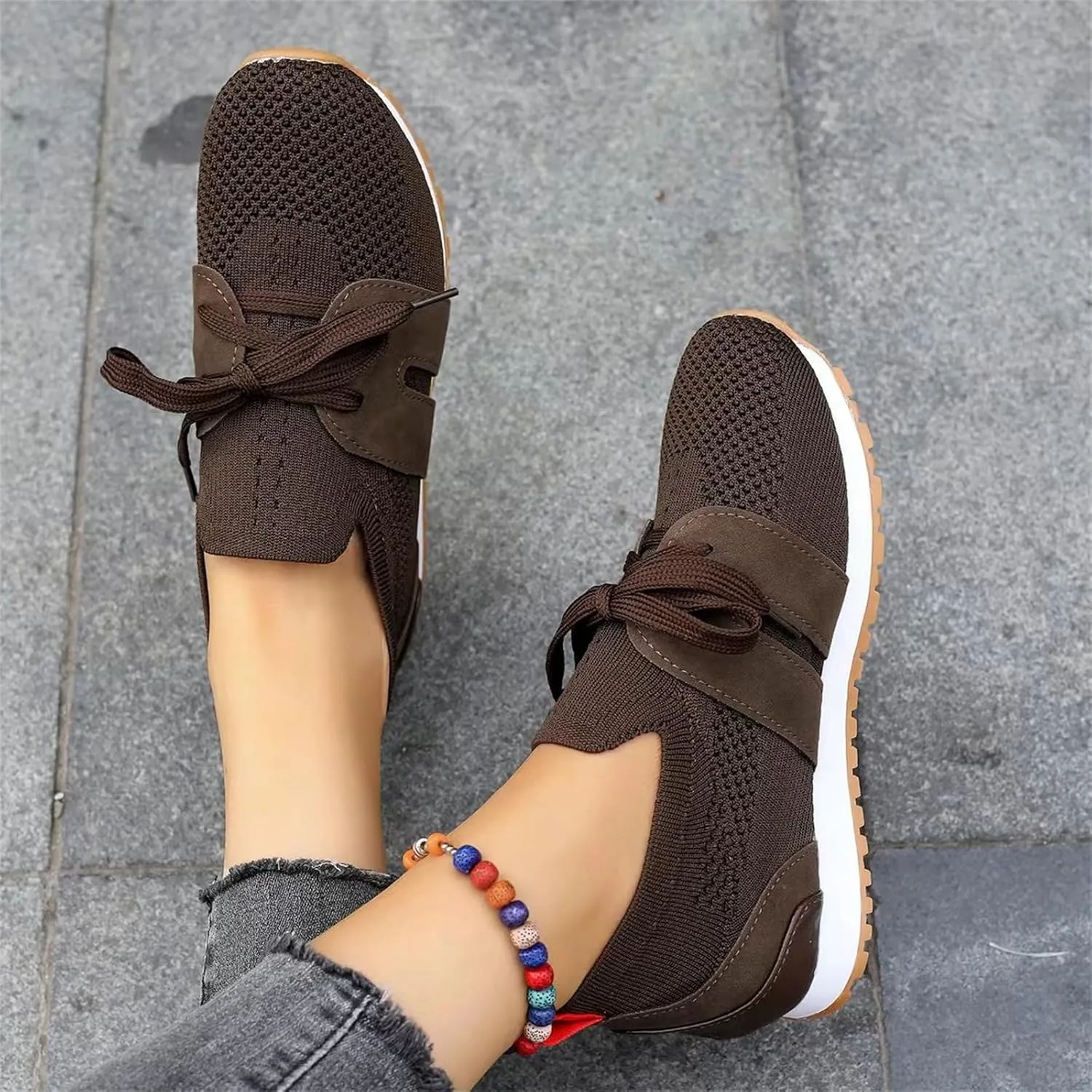 Tennis Shoes Womens Walking Running Slip On Non Slip Gym Workout Shoes Fashion Breathable Mesh Athletic Sneakers 2025