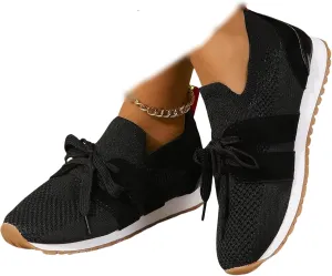 Tennis Shoes Womens Walking Running Slip On Non Slip Gym Workout Shoes Fashion Breathable Mesh Athletic Sneakers 2025