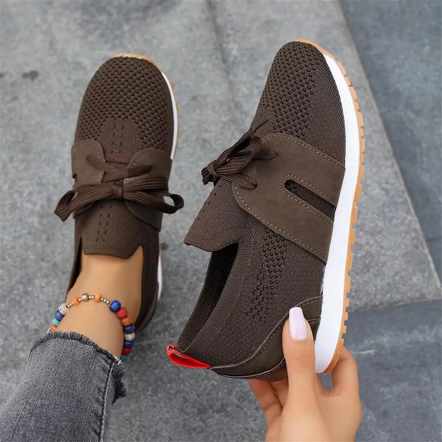Tennis Shoes Womens Walking Running Slip On Non Slip Gym Workout Shoes Fashion Breathable Mesh Athletic Sneakers 2025