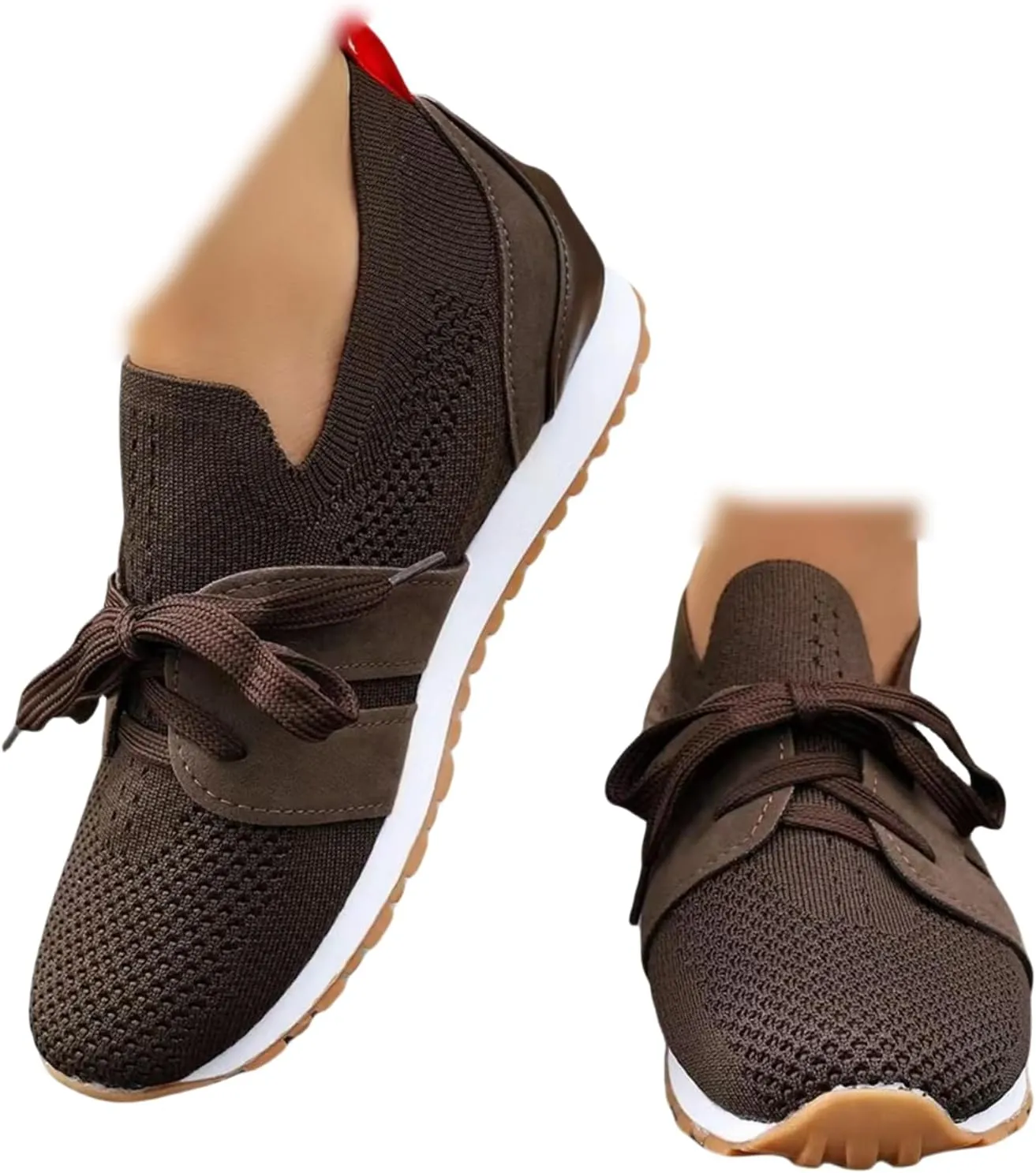 Tennis Shoes Womens Walking Running Slip On Non Slip Gym Workout Shoes Fashion Breathable Mesh Athletic Sneakers 2025