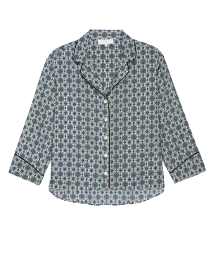 The Pajama Shirt. -- Geo Medallion Print