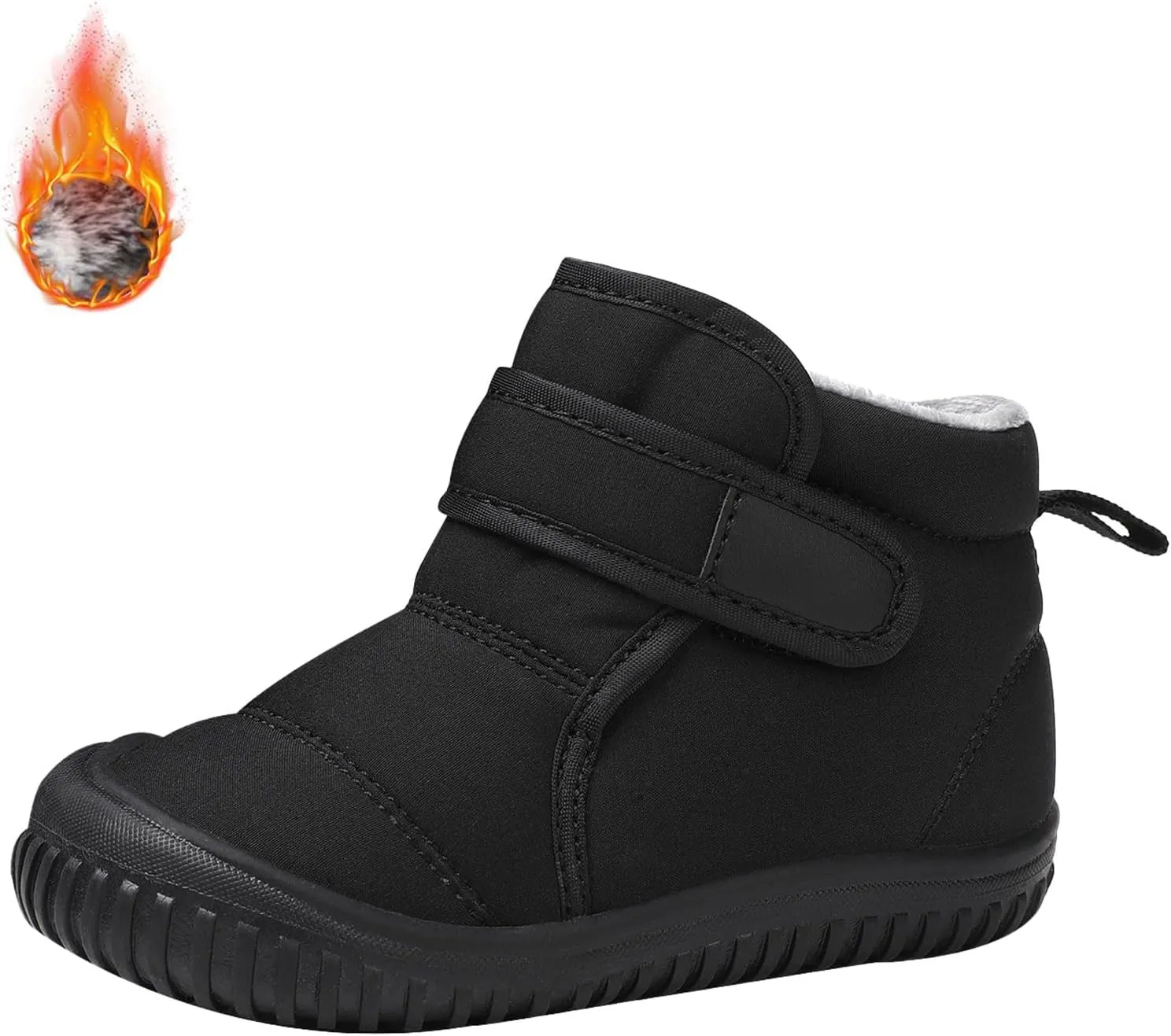 Toddler Baby Snow Boots Winter Shoes Boys Cold Weather Baby Faux Fr Shoes Snow Boots For Girls Big Kid Warm Inside
