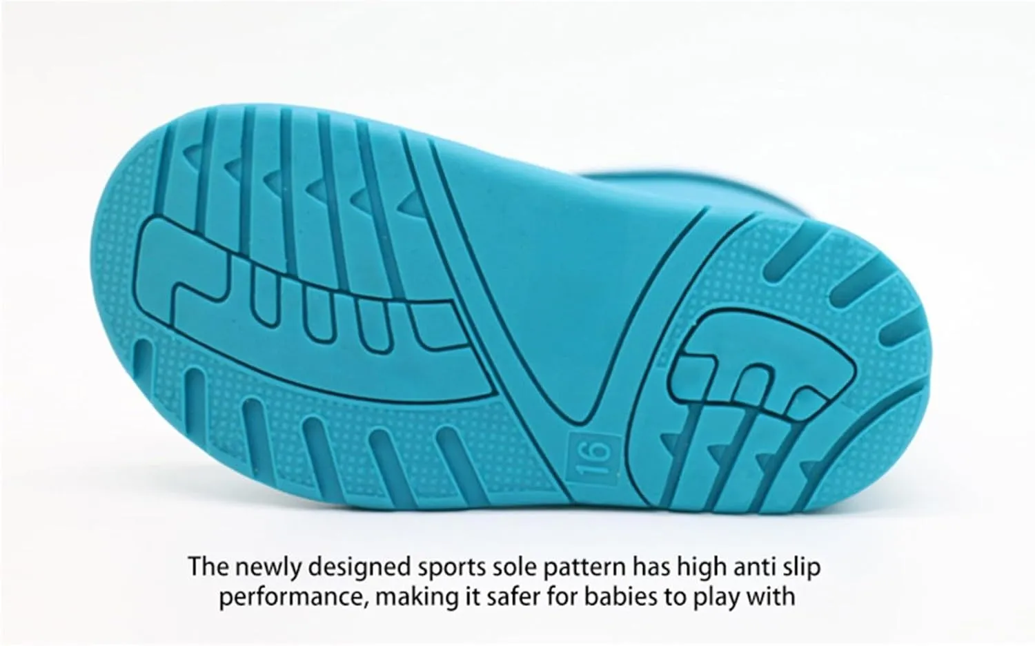 Toddler Rain Boots Easy On Mud Boots Kids Rubber Boots Lightweight Short Rain Boots Boys Waterproof Ankle Boots