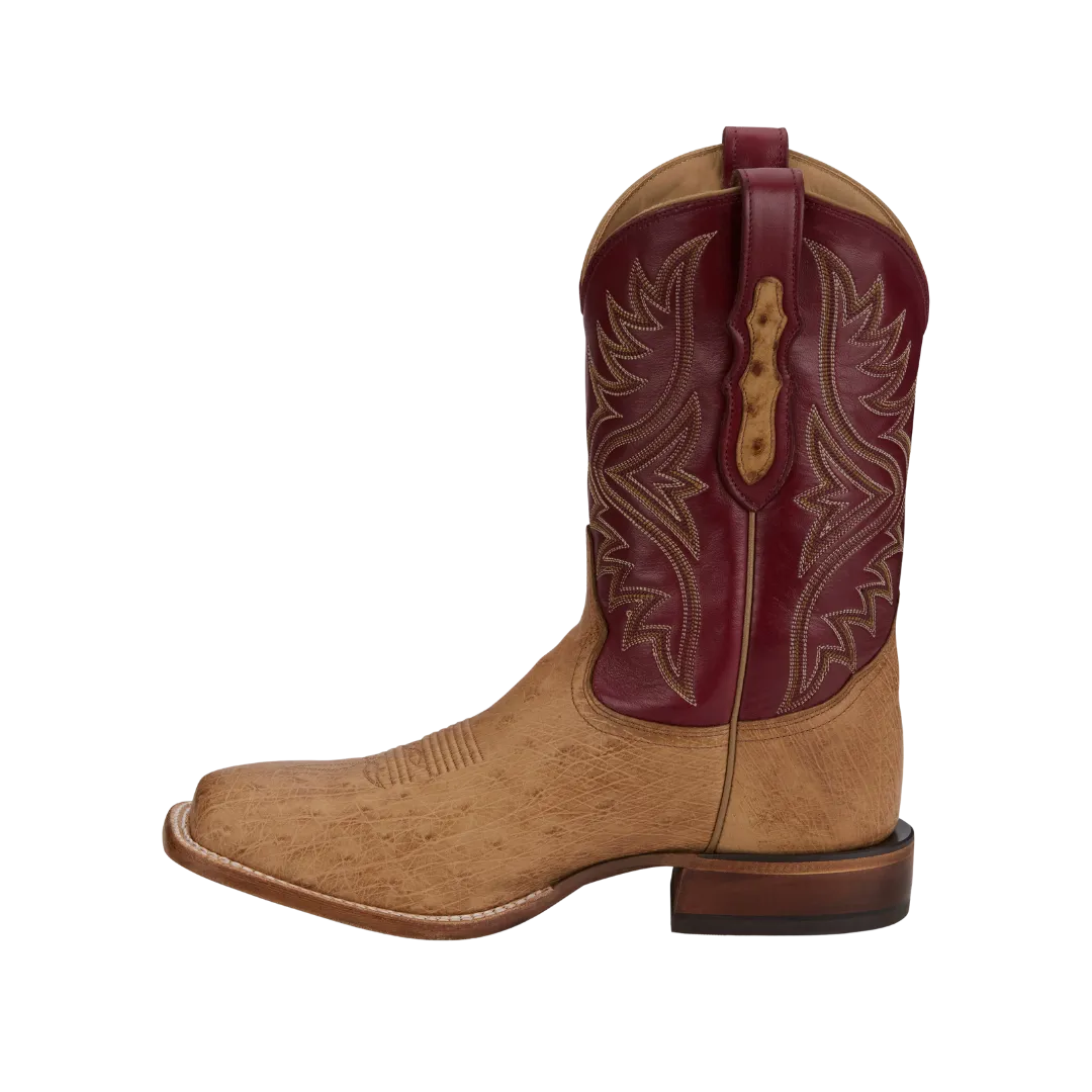 Tony Lama Men's Umber Smooth Ostrich Boot