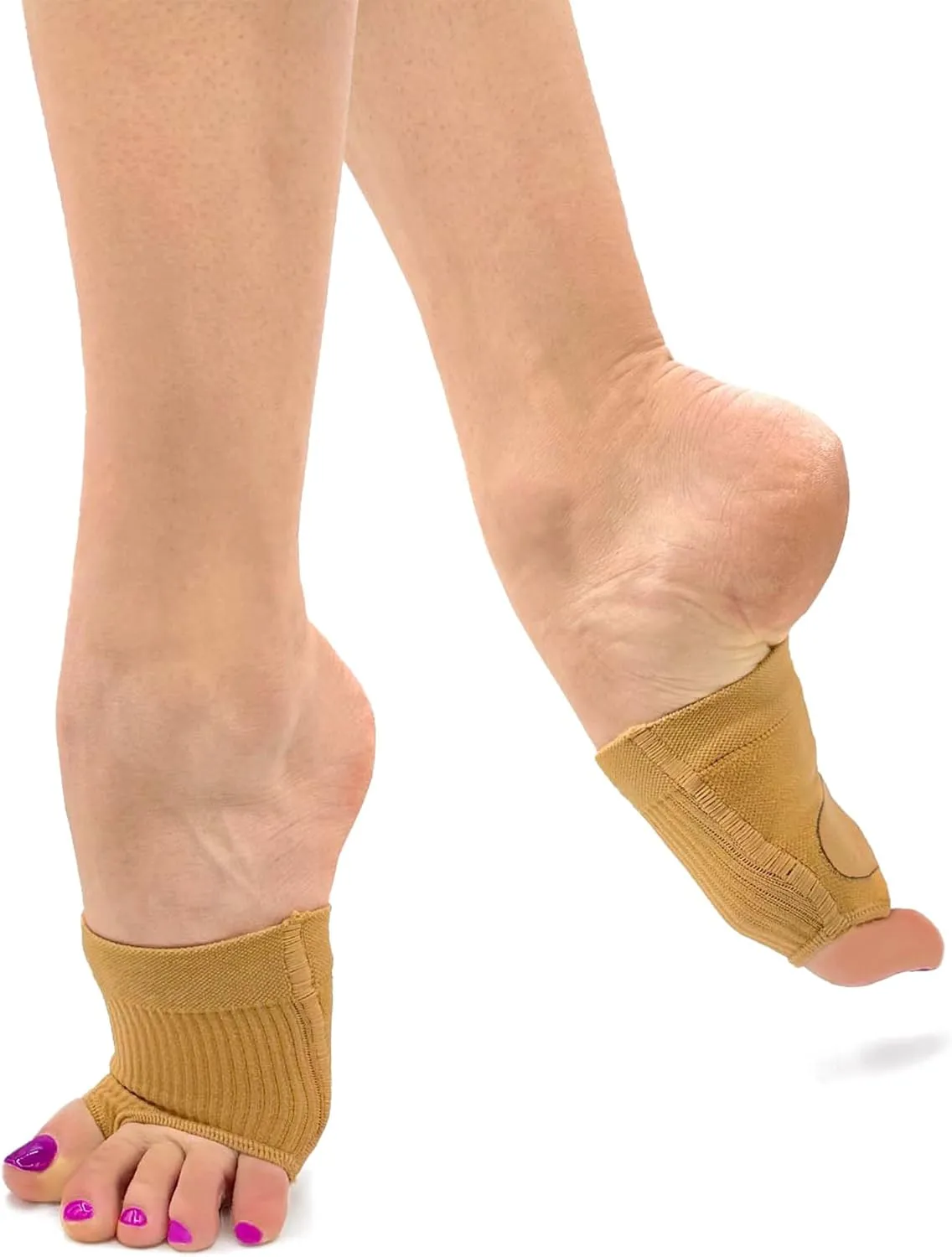 Vernon Dance Half Shoe Turners, Vegan Microfleece - MD22