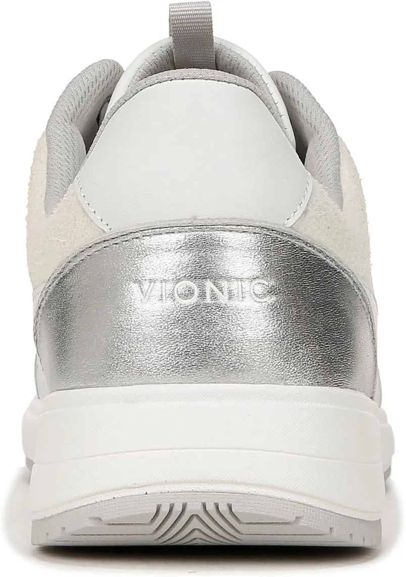Vionic Women's Fashion Sneaker Nova  Comfortable Lace Up That Includes a Built-in Arch Support Insole That Helps Correct Pronation and Alleviate Heel Pain Caused by Plantar Fasciitis, Medium Width