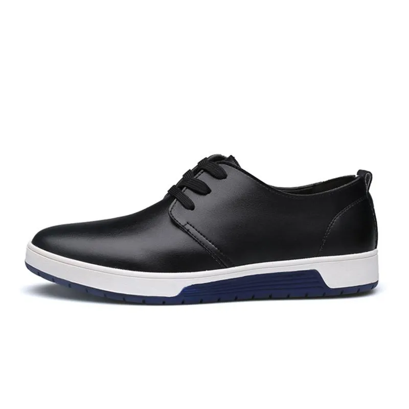 West Louis Casual Leather Comfortable Flat Shoes