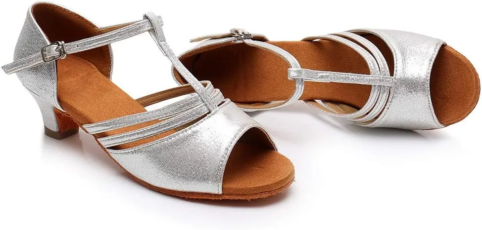 Women Fashion Dancing Prom Ballroom Latin Dance Shoes Sandals Sandals for Women Dressy Size 11