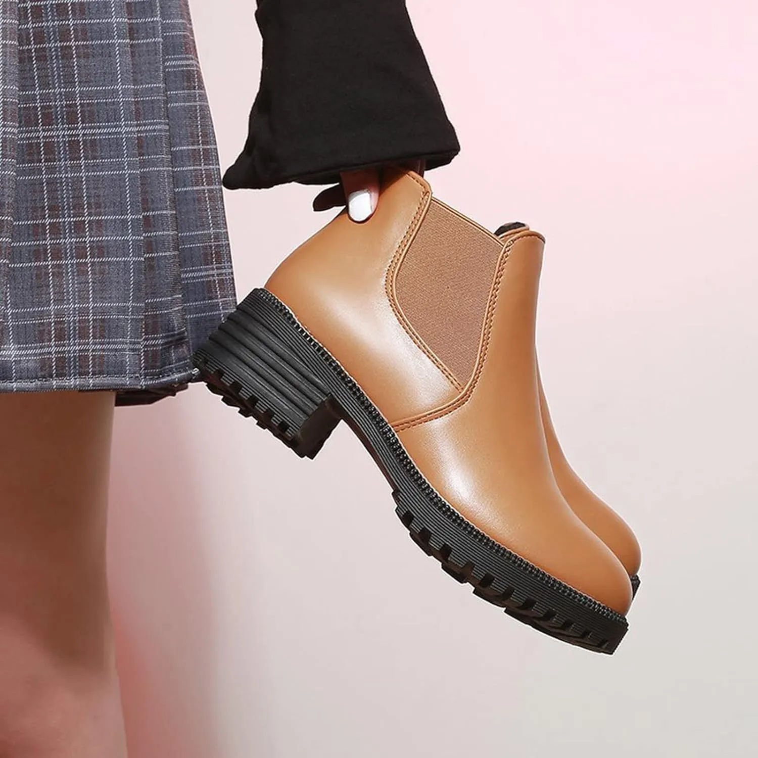 Womens Boots Fall 2024 Ankle Women's Booties Wide Width Ladies Winter Boots Short Walking Boot Closed Toe Indoor and Outdoor Closed Toe Wide Fit Available