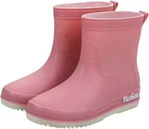Womens Rain Boots Knee High Mens Grounded Footwear Black Booties Heels Barefoot Shoes Women's Mid Calf Rain Boots Waterproof Lightweight Womens Winter Boots