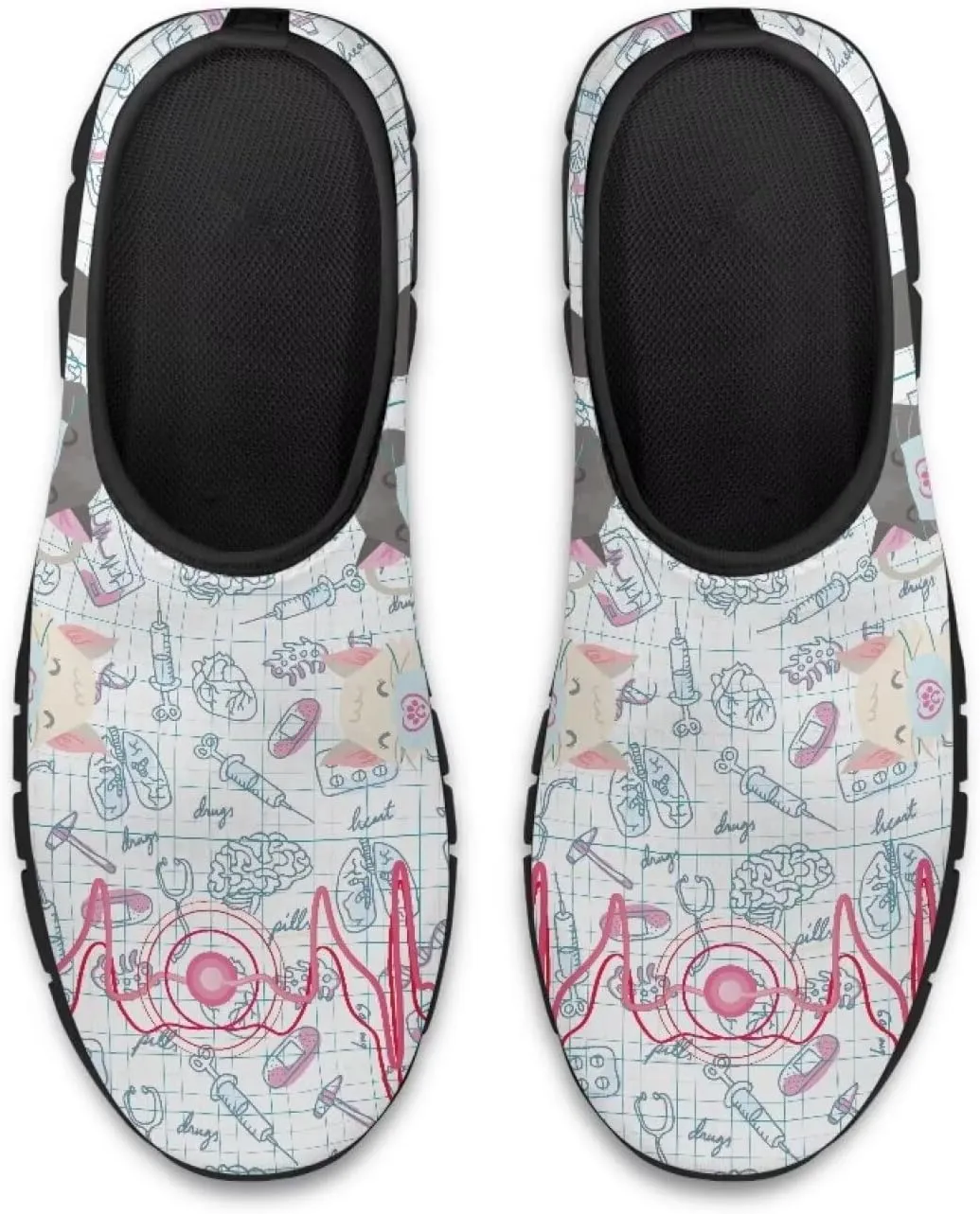 Women's Slip On Loafers Soft-Soled Casual Walking Shoe Lightweight Non Slip Outdoor Sports Running Sneakers US 5.5-11.5