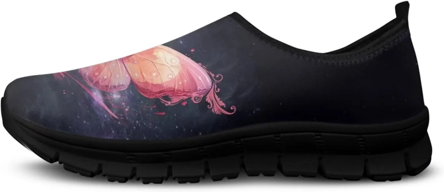 Women's Slip On Loafers Soft-Soled Casual Walking Shoe Lightweight Non Slip Outdoor Sports Running Sneakers US 5.5-11.5
