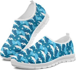 Women's Slip-on Sneakers Low Cut Casual Walking Shoes Loafers Animal Pattern Comfort Soft Sports Running Flat Shoes