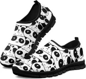 Women's Slip On Sneakers Low-Cut Casual Walking Shoes Loafers Animal Pattern Comfort Soft Sports Running Flat Shoes