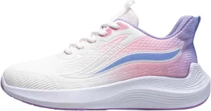 Women's Walking Shoes Comfortable Running Tennis Athletic Gym Workout Cross Training Sneakers Lace Up Low Top Sneaker
