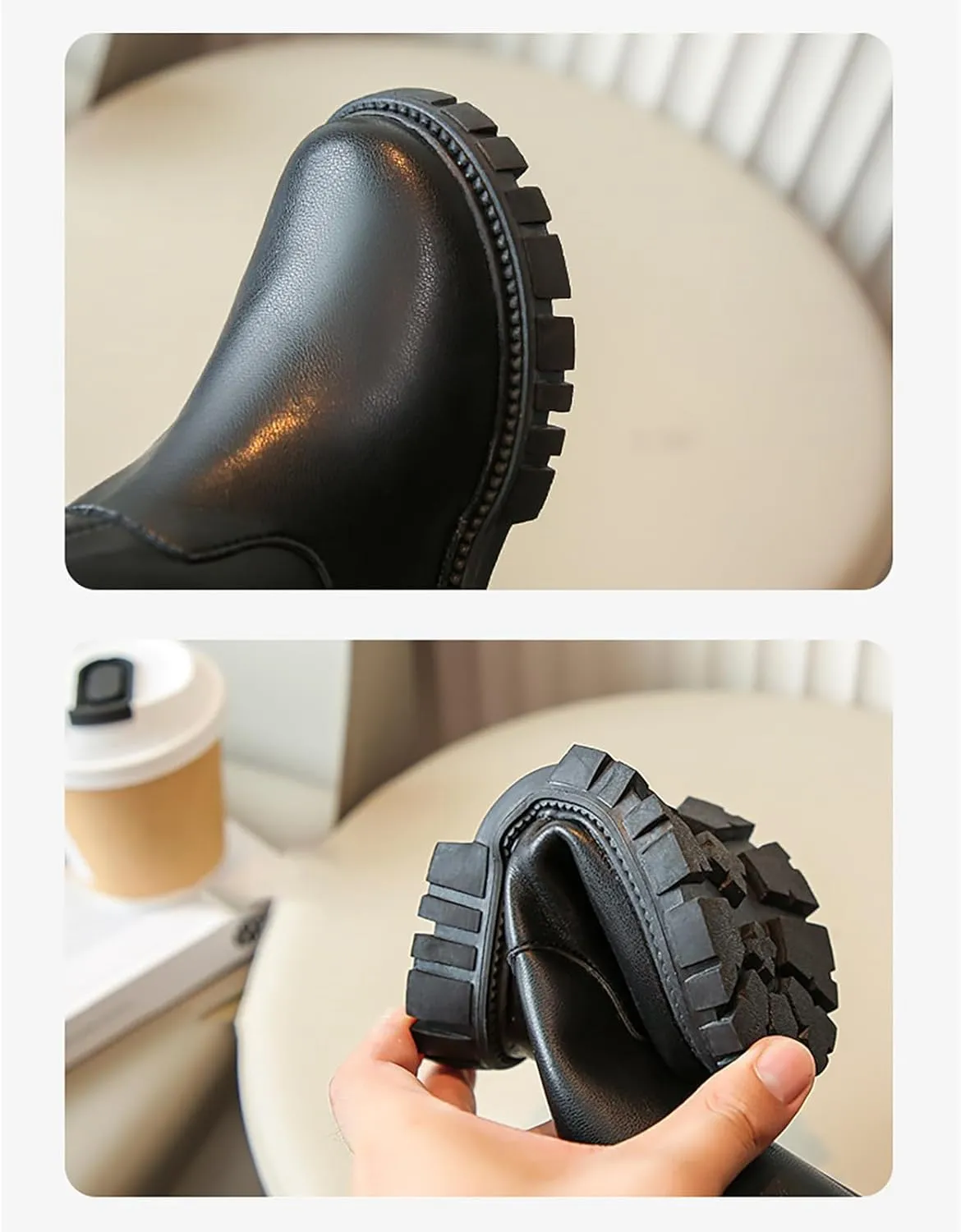 Zipper aterproof Roller Boots For Kids Baby Toddler Girls Long Boots With Bows Childrens Outdoor Slip On Flat Shoes